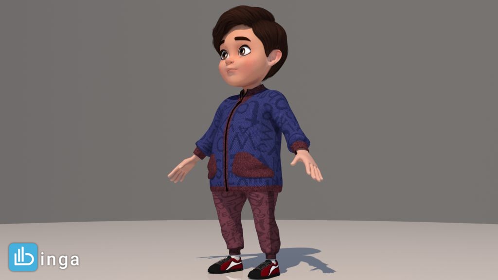 شخصیت کارتونی پسر