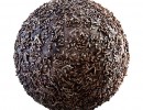 تکسچر قلوه سنگ آجری و چوبی