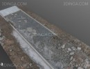 مدل سه بعدی ساخت پیاده رو